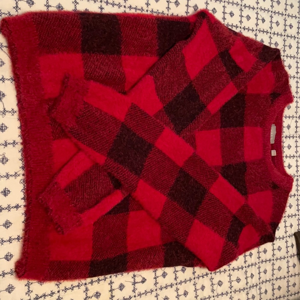 Buffalo Plaid Sweater